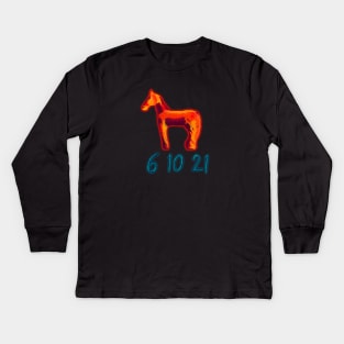 Blade Runner 2049 Horse Kids Long Sleeve T-Shirt